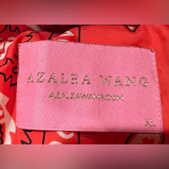 AZALEA WANG PAISLEY MIDTOWN PUFFER Jacket XL - Picture 7 of 9